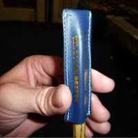 Leather Cue tip protector