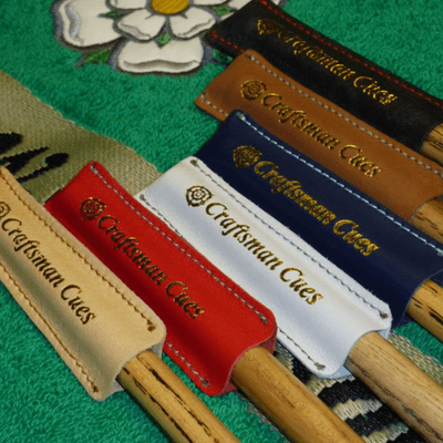 Leather Cue tip protector