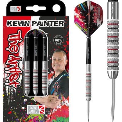 Legend Kevin Painter 'The Artist' darts set 90% Tungsten 24g