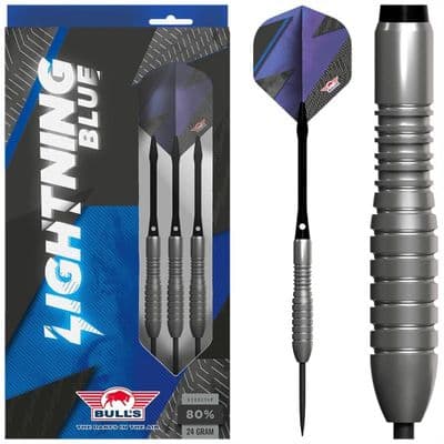 Lightning Blue  darts set - 80% Tungsten