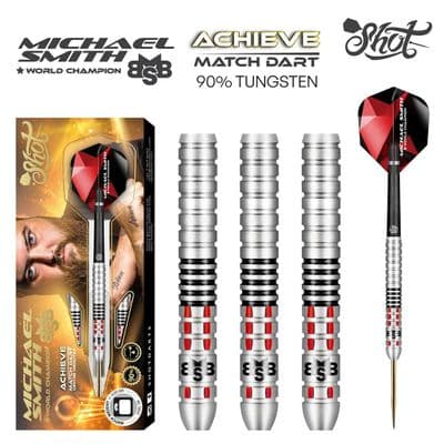 Michael Smith Achieve Match darts set 90% Tungsten