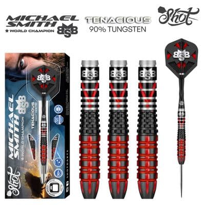 Michael Smith Tenacious darts set 90% Tungsten