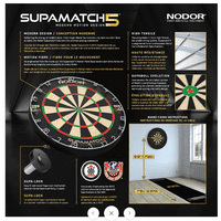 Nodor Supamatch 5 Dartboard