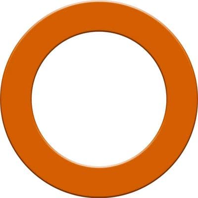 Orange Dartboard Surround