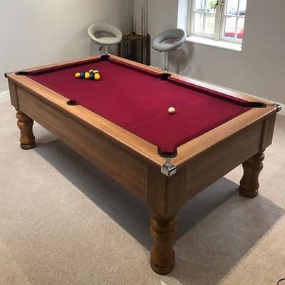 Pool Tables - Turned Leg