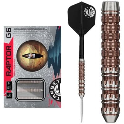 Raptor G6 George Nishitani SP darts set 90% Tungsten