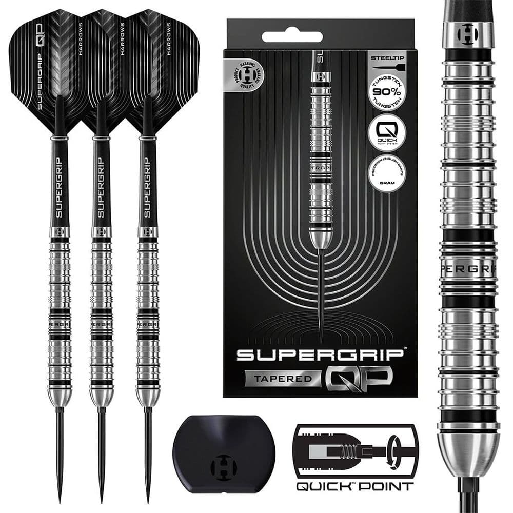Supergrip QP Tapered Quick Point darts set 90 Tungsten