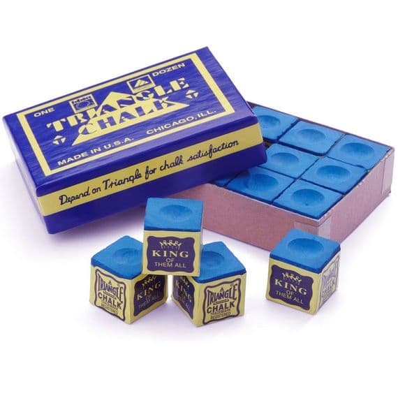 Triangle chalk Blue 12pcs