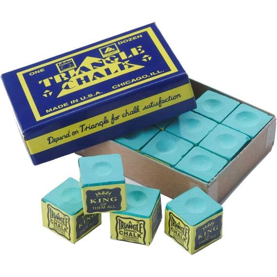 Triangle chalk Green 12pcs