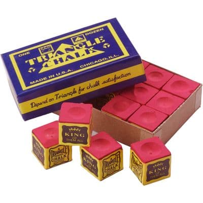 Triangle chalk Red 12pcs