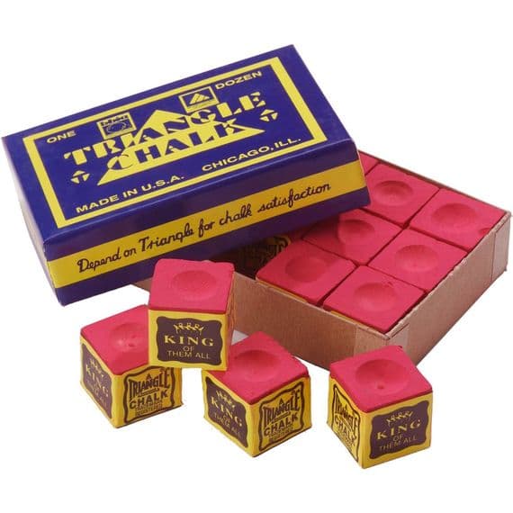 Triangle chalk Red 12pcs