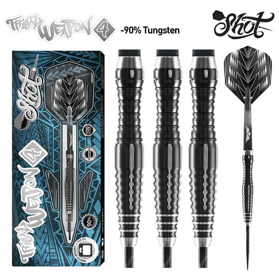 Tribal Weapon 4 darts set 90% Tungsten