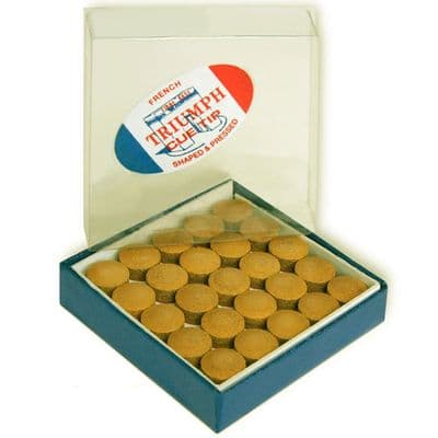 Triumph cue tips 12.5mm  (Qty 50)