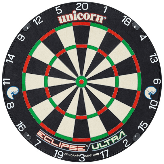 Unicorn Eclipse Ultra Bristle Dartboard - with Unilock