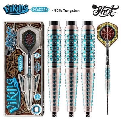Viking Drakkar darts set 90% Tungsten