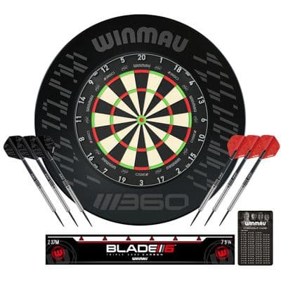 Winmau Blade 360 Dartboard & Surround set 5345