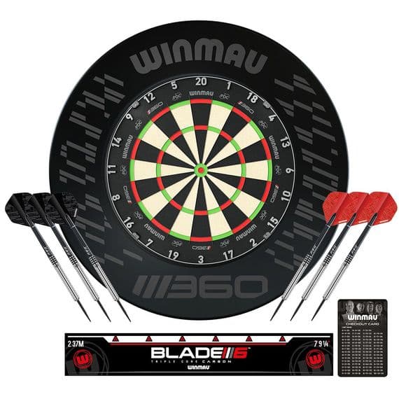 Winmau Blade 360 Dartboard & Surround set 5345