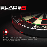 Winmau Blade 6 Dartboard with Rota-Lock