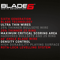 Winmau Blade 6 Dartboard with Rota-Lock