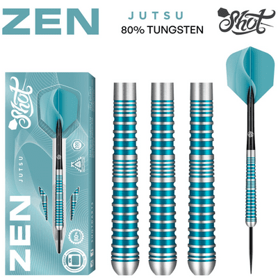Zen Jutsu 2.0 darts set 80% Tungsten