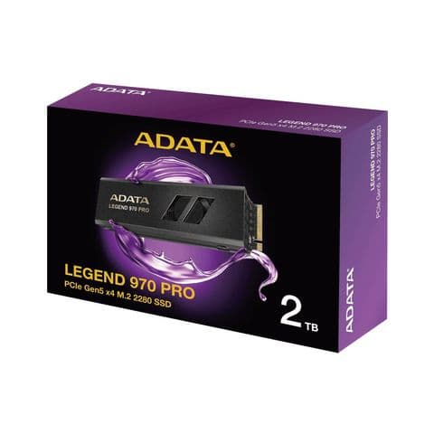 ADATA Legend 980 BLADE (SLEG-970P-2TCI) 2TB NVMe SSD, M.2 Interface ,PCIe Gen 5, 2280,  Read 14,000MB/s,  Write 11,000MB/s, 5 Year Warranty