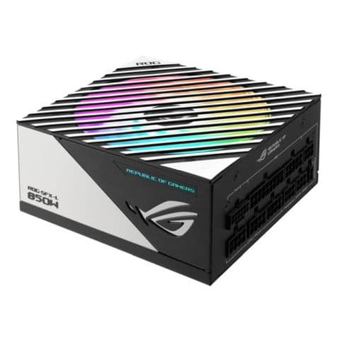 Asus 850W ROG LOKI SFX-L Platinum PSU, Small Form Factor, Fully Modular, 80+ Platinum, TX 3.0, PCIe 5.0, RGB, ATX-to- SFX Bracket