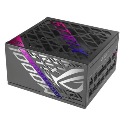 Asus ROG Strix 1000W Platinum PSU, Fully Modular, 80+ Platinum, ATX 3.1, PCIe 5.0, GaN MOSFET, Intelligent Voltage Stabilizer