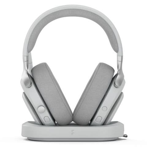 Fractal Design Scape (Light) Gaming Headset, Wireless/Btooth/USB, Custom-Tuned Drivers, EQ Presets, 40 Hours Battery, Charging Stand, Ambient Lighting