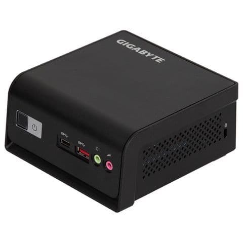 Gigabyte BRIX (GB-BTIP-N150) Barebone Kit, Intel N150 3.6GHz Quad Core CPU, 1 x DDR5 SO-DIMM Slot, 2 x M.2-2280 Slot, 1 x M.2-2230 slot, 1 x 2.5 Inch SATA Slot, Wi-Fi 5 & Bluetooth 5.0