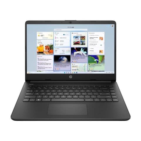 HP 14s-dq5008na Laptop, 14 Inch Full HD 1080p Screen, Intel Core i5-1235U 12th Gen, 8GB RAM, 512GB SSD, Windows 11 Home, Black