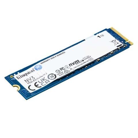 Kingston 1TB NV3 M.2 NVMe Gen4 SSD, M.2 2280, PCIe4, R/W 6000/4000 MB/s