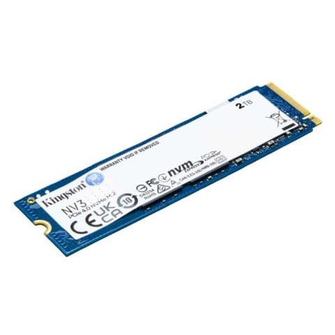 Kingston 2TB NV3 M.2 NVMe Gen4 SSD, M.2 2280, PCIe4, R/W 6000/5000 MB/s
