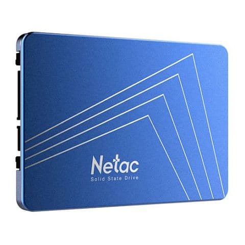 Netac 480GB N535S SSD, 2.5", SATA3, 3D TLC NAND, R/W 540/490 MB/s, 7mm