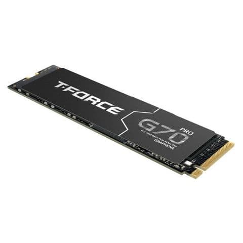 Team 1TB T-Force G70 Pro M.2 NVMe Gen4 SSD, M.2 2280, PCIe4, 3D NAND, R/W 7400/5500 MB/s, Graphene Heatsink