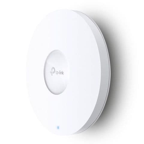 TP-LINK (EAP620 HD NEW) AX1800 Dual Band Ceiling Mount Wi-Fi 6 Access Point, PoE, GB LAN, MU-MIMO, Free Software