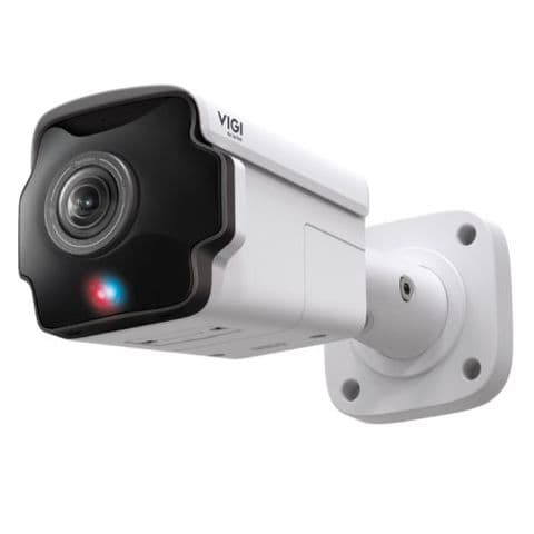 TP-LINK (InSight S385PI) VIGI 8MP Outdoor IR Panoramic Bullet Network Camera, IP67, PoE, 180ÃÂ° Panorama, AI Detection/Classification, Red-Blue Warning Lights
