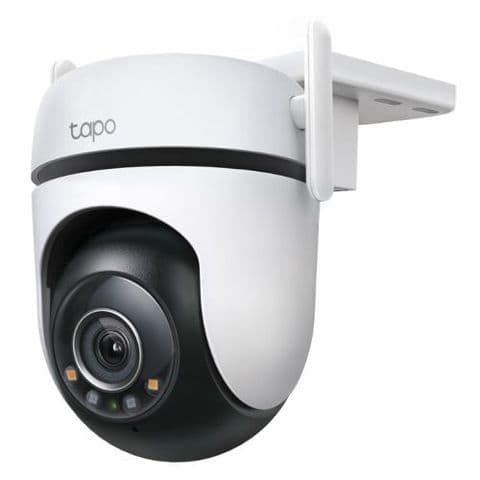 TP-LINK (TAPO C520WS) Outdoor Pan/Tilt 2K QHD Security Wi-Fi Camera, 360ð, Colour Night Vision, Smart AI Detection, Sound & Light Alarm, 2-Way Audio