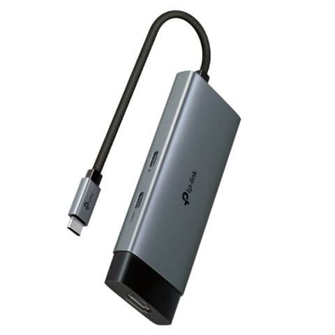 TP-LINK (UH5020C) 5-in-1 USB-C Hub, 1x USB-C (PD 100W), 1x USB-C 5Gbps, 2x USB-A 5Gbps, 1x HDMI 4K