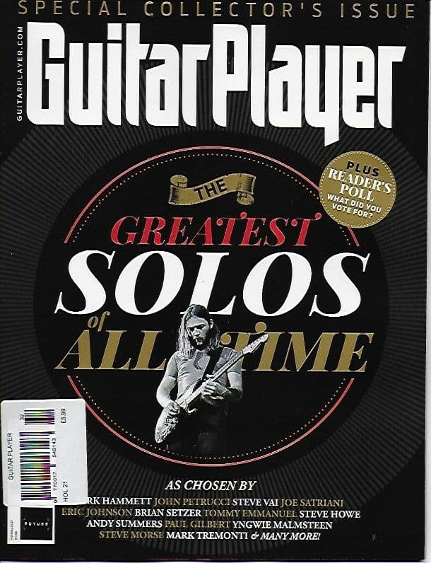 Guitar Payer Magazine 2021 13 Holiday 2021 GREATEST SOLOS of ALL TIME