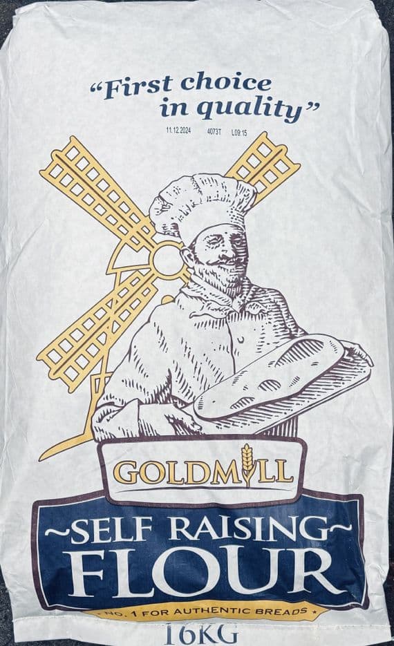 GOLDMILL SELF RAISING FLOUR    1 x 16 Kg SPECIAL OFFER