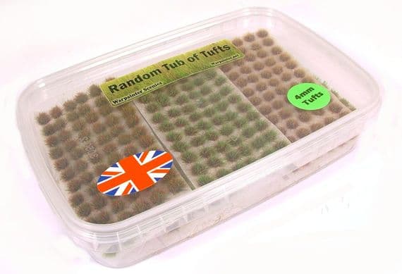4mm Random tub of tufts (792 tufts)