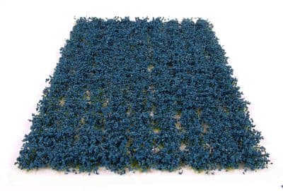 6mm Dark blue flowers