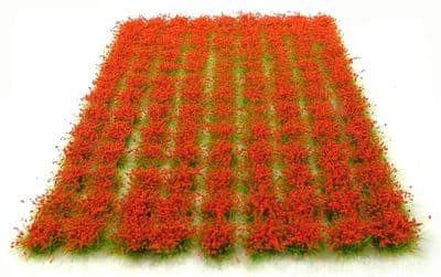 6mm Red flowers