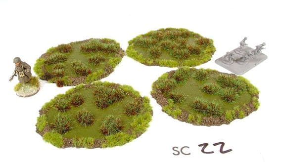 Boggy ground markers x4