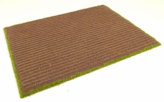 Large ploughed field