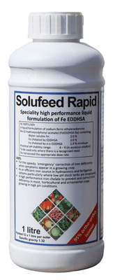 Solufeed Rapid, iron EDDHSA chelate.