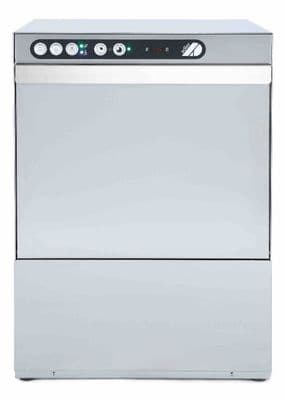 Adler AD40GL-DPSO 16 Pint 400mm Basket Glasswasher with Chemical Pump, Drain Pump and Softener