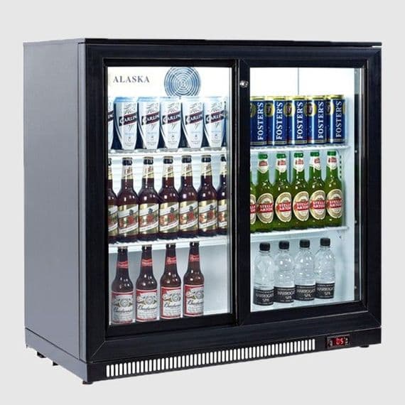 Artikcold Alaska BBC-92S Double Sliding Door Bar Cooler £402.2235