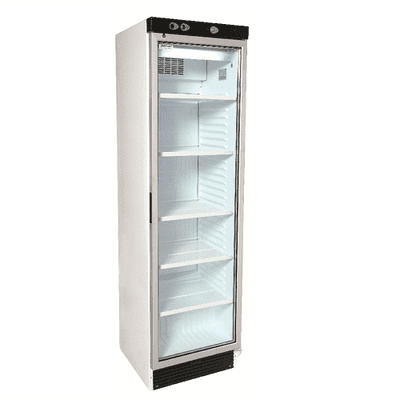 Artikcold Visicooler VIZ372 Glass Door Fridge, 1825 mm high