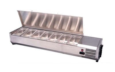 Atosa VRX1200/330S 5 x 1/4GN Counter Top Prep Counter